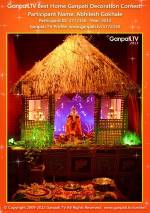 Abhilesh Gokhale Home Ganpati Picture