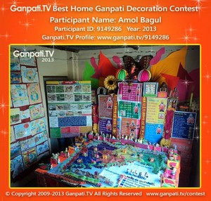 Amol Bagul Home Ganpati Picture