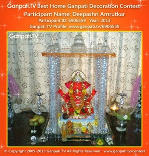 Deepashri Amrutkar Home Ganpati Picture
