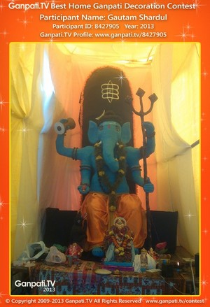 Gautam Shardul Home Ganpati Picture