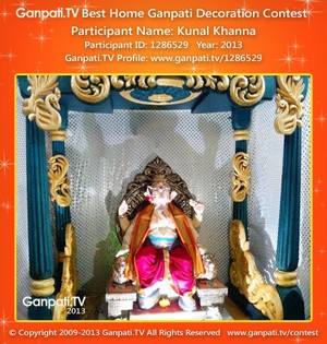 Kunal Khanna Home Ganpati Picture