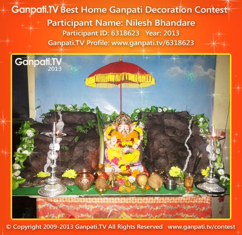 Nilesh Bhandare Ganpati Decoration