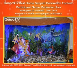 Padmakar Rao Home Ganpati Picture