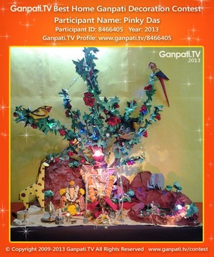Pinky Das Home Ganpati Picture