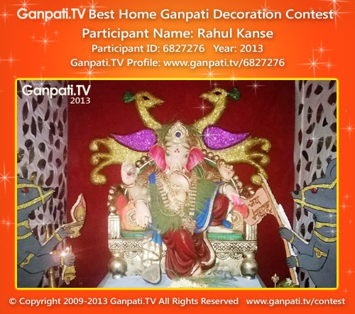Rahul Kanse Ganpati Decoration