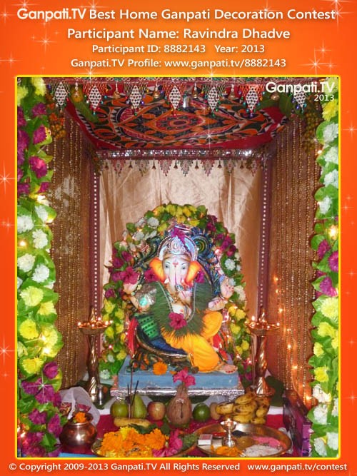 Ravindra Dhadve Ganpati Decoration