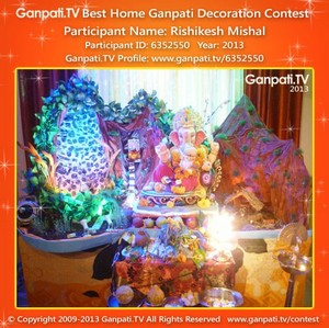 Rishikesh Mishal Home Ganpati Picture