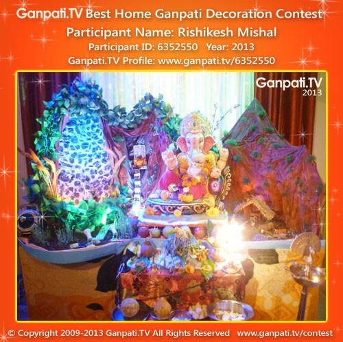 Rishikesh Mishal Ganpati Decoration