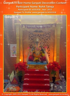 Rohit Talreja Home Ganpati Picture