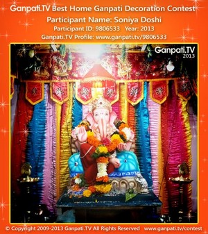 Soniya Doshi Home Ganpati Picture