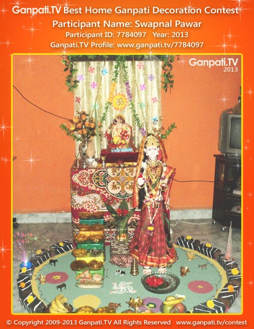 Swapnal Pawar Ganpati Decoration