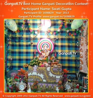 Swati Gupta Home Ganpati Picture