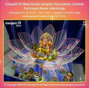 Adarsh Jaju Home Ganpati Picture
