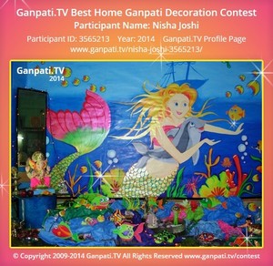 Nisha Joshi Home Ganpati Picture