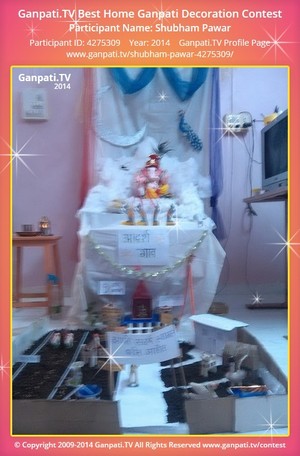 Shubham Pawar Home Ganpati Picture