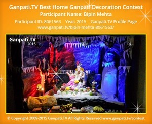 Bipin Mehta Home Ganpati Picture