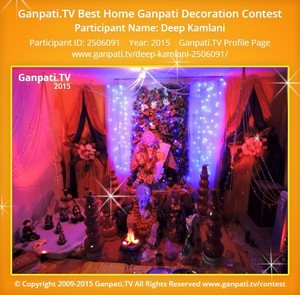 Deep Kamlani Home Ganpati Picture