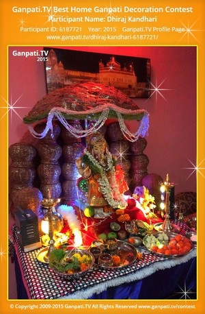 Dhiraj Kandhari Home Ganpati Picture