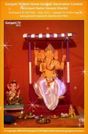 Gautam Shardul Home Ganpati Picture