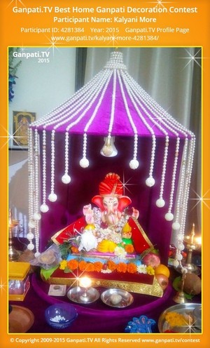Kalyani More Home Ganpati Picture
