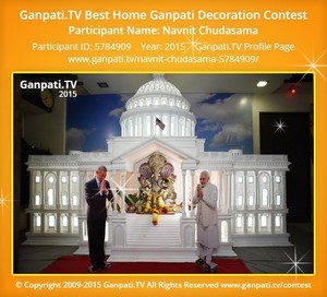 Navnit Chudasama Home Ganpati Picture