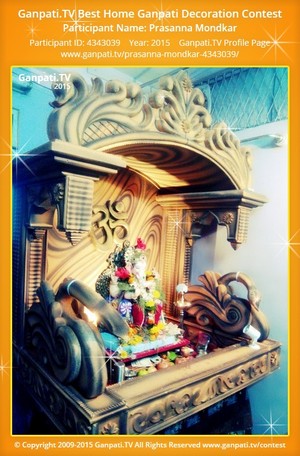 Prasanna Mondkar Home Ganpati Picture