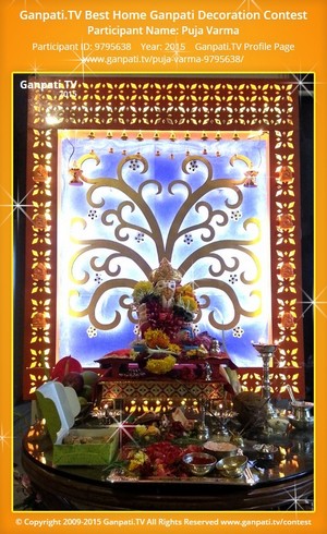 Puja Varma Home Ganpati Picture