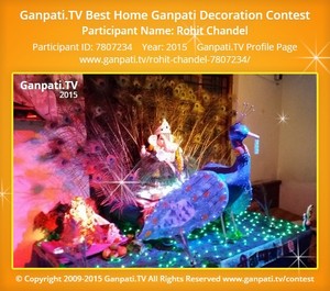 Rohit Chandel Home Ganpati Picture