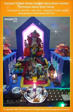 Rohit Talreja Home Ganpati Picture