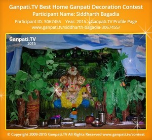 Siddharth Bagadia Home Ganpati Picture