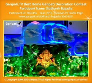 Siddharth Bagadia Home Ganpati Picture