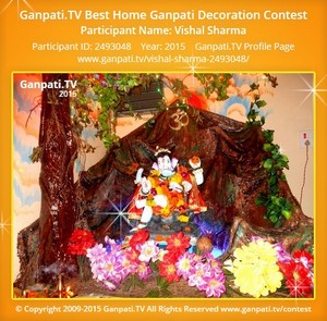 Vishal Sharma Home Ganpati Picture