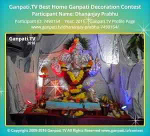 Dhananjay Prabhu Home Ganpati Picture