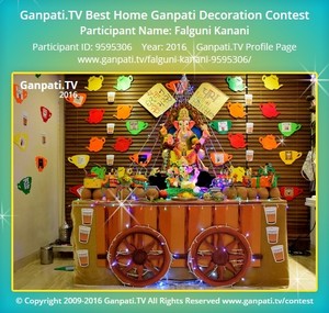 Falguni Kanani Home Ganpati Picture