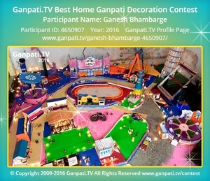 Ganesh Bhambarge Home Ganpati Picture