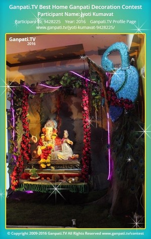 Jyoti Kumavat Home Ganpati Picture