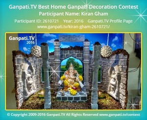 Kiran Gham Home Ganpati Picture