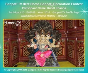 Kunal Khanna Home Ganpati Picture