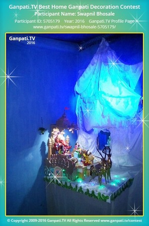 Swapnil Bhosale Home Ganpati Picture